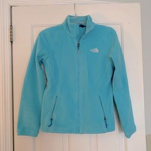 Womens north face full zip fleece